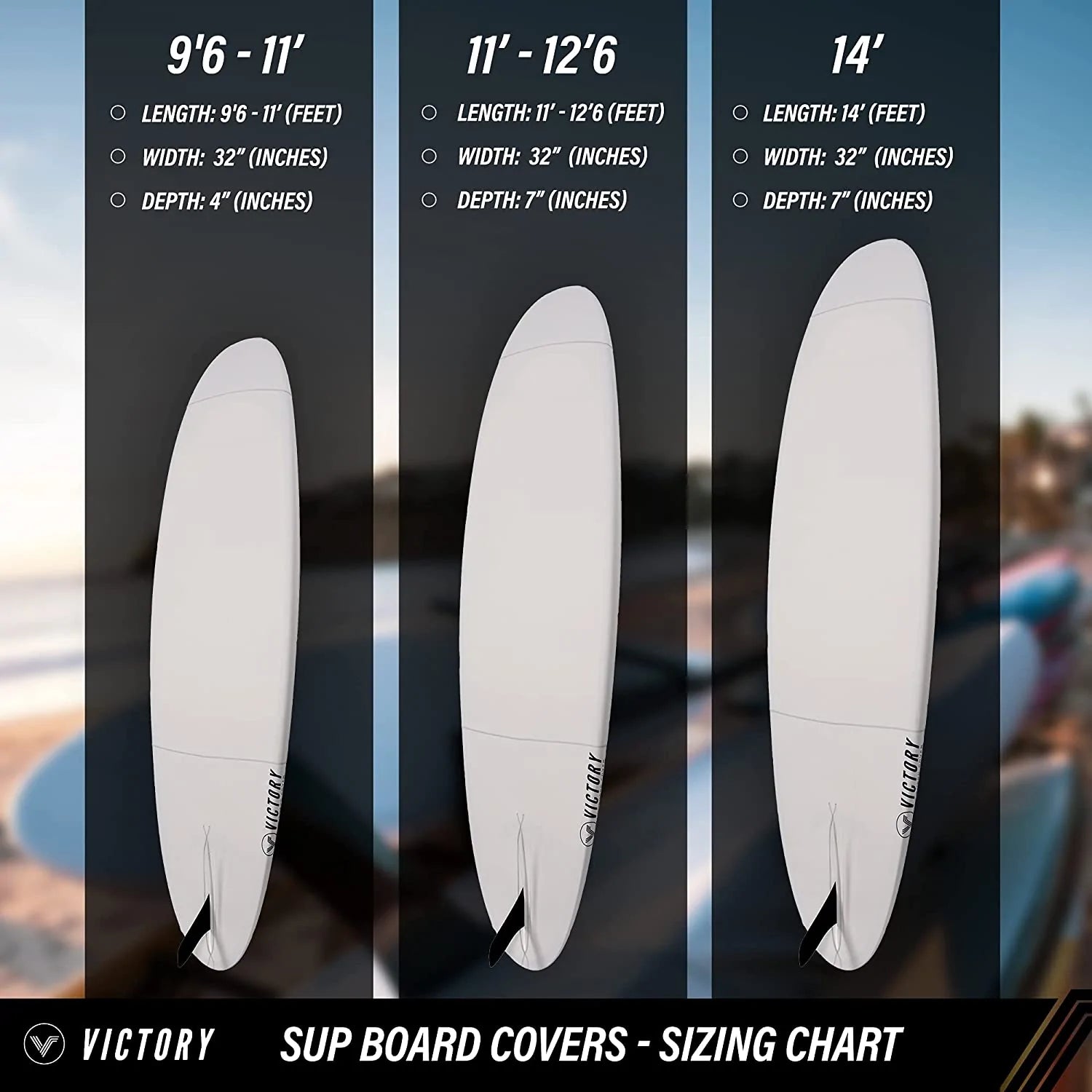 18-21' Prone/Surfski Cover