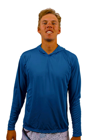 Core AVIDry Long Sleeve Performance Fishing Shirt 50+ UPF Ice Blue / MD